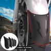 Universal Motorcycle Extender Lengthen Front Fender Rear and Front Wheel Extension Fender Splash Mudguard Guard 4 Sizes
