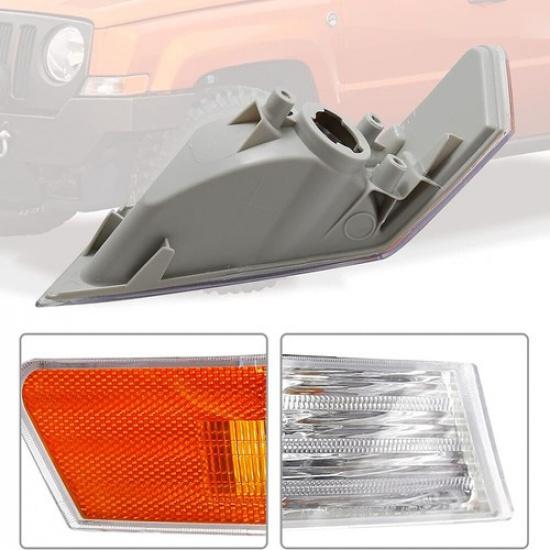 1x Front Right Parking Turn Signal Marker Light Len For Jeep Patriot 68004180AC