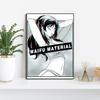 Sexy Girl Waifu Material Anime Series Poster Print Canvas Art Pictures Home for Bedroom Wall Modern Decor Frameless Painting