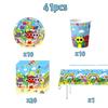 Hot Game Incredi Box Birthday Party Decoration Tableware Cake Topper Plate Cup Balloon for Baby Shower kid Party Favors Supplies