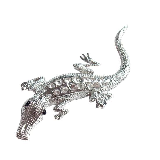 3D металлические крокодиловые стразы стайлинга автомобилей наклейки авто наклейки украшения