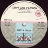 12-дюймовая пластинка GIPSY & QUEEN - Любовь и страсть TRD1110 Time Records 1989 Италия Танцевальная и электронная Б/У