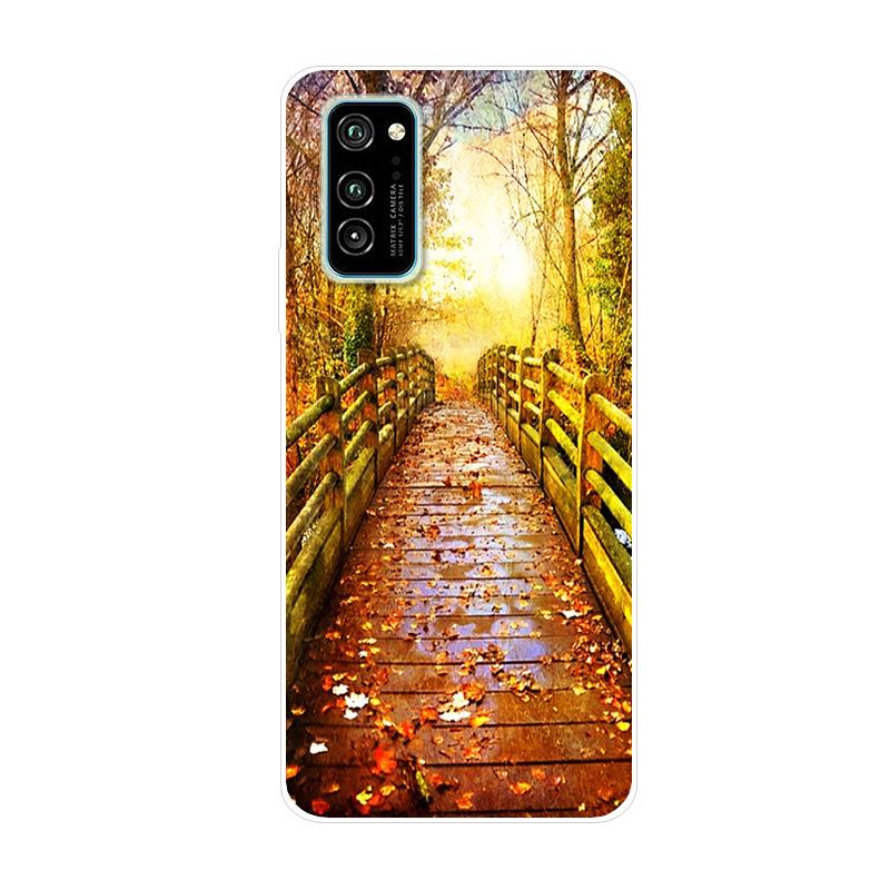 Для HONOR 30 Premium Чехол BMH-AN10 Силиконовый Задний ЧЕХОЛ для Huawei Honor 30 Pro + Чехол для телефона Honor 30 Pro Plus EBG-AN10 Бампер TPU