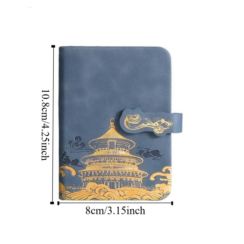 Карманный блокнот для записей в китайском стиле A7 Ежедневник Блокнот Модный Справочник для записи встреч Путешествия