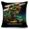 Терминатор T Cushion Чехол Декор Классический Фильм Робот Воин Наволочка Полиэстер Наволочка для Дивана Дома Автомобиля xсм
