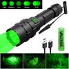 Vastfire 10W Professional L2 LED Hunting Background Tactical 5-режимный зеленый/красный/белый фонарь с зарядкой от USB для дальнего света