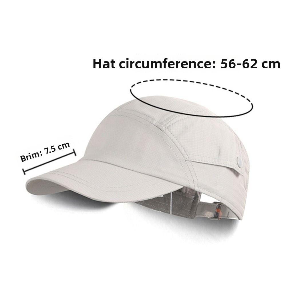 Quick Dry Baseball Hat Breathable Running Caps Fashion Duckbill Cap Tennis