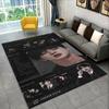 Kpop B-BTS Ким Сок Джин Певец Ковер Коврик для Игровой Комнаты Спальни Гостиной Дивана Домашний Декор, Ковер Зональный Нескользящий Напольный Коврик Подарок