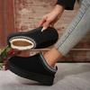 Ботинки Chelsea Ankle Snow Boots Women Winter New Fur Short Plush Теплые плоские тапочки на платформе Шлепанцы Botas