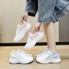 Fashion Summer New Sports Shoes Women's Shoes Casual Running Summer Breathable Mesh Small White Shoes Homme Chaussures Sneakers Women 25