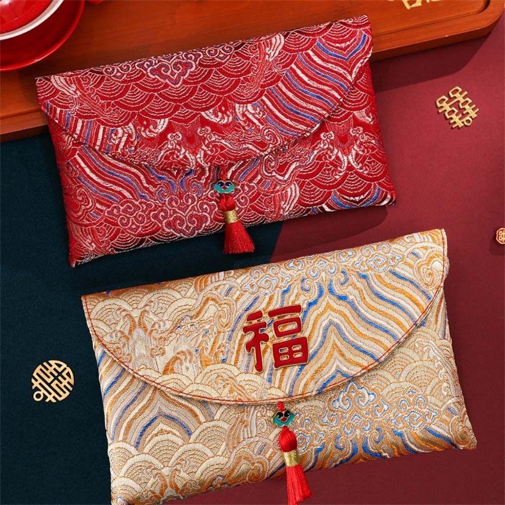 Traditional Wedding Money Pocket Chinese Style Red Packet New Year Red Envelope Spring Festival