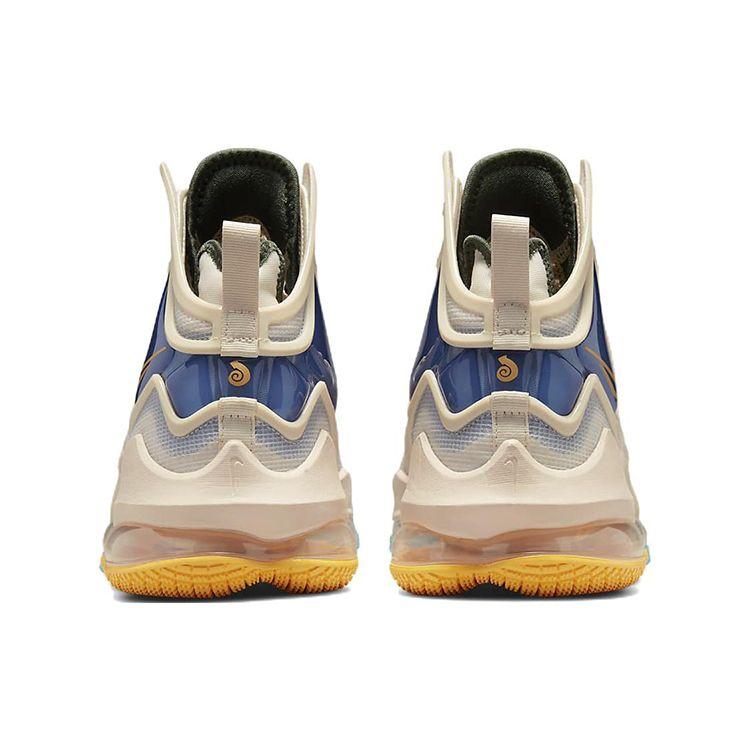 Nike Кроссовки унисекс LeBron 19 Minneapolis Lakers White Pearl-White University-Gold DC9339-200