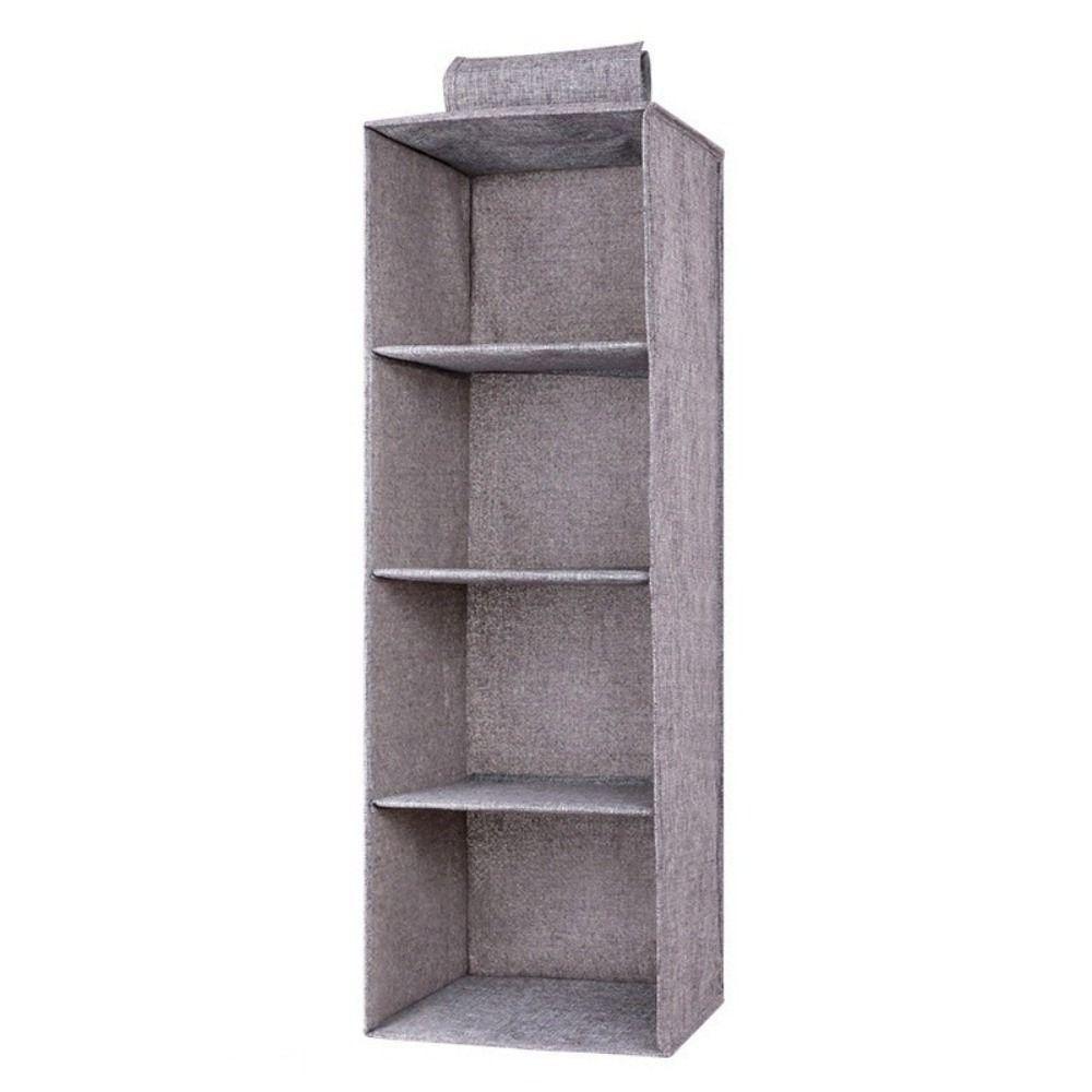 Cotton Hanging Storage Pouch Space Saver Clothes Organizer for Household Closet Container