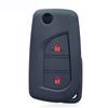2buttons Key Case Cap for Toyota Yaris Rav 4 2016 2017 2018 Folding Cover for PEUGEOT 108 for Citroen C1 2019 Car Accessories