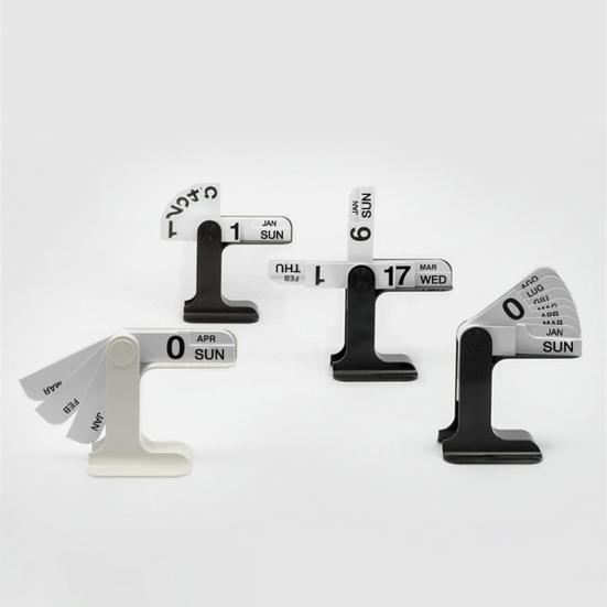 Desk Calendar Standing Flip Calendar Desk Plastic Daily Schedule Planner Modern Farmhouse