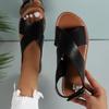 Summer Women's Casual Flat Slippers Pinch Feet Student Non-slip Versatile Women's Beach Shoes