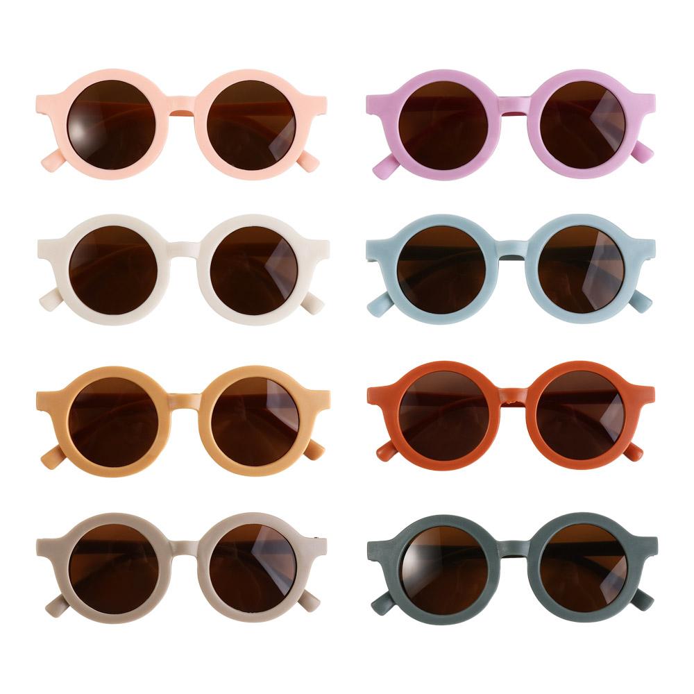 Eyewear Shades Glasses Girls Korean Style Kids Sun Glasses Round Sunglasses Children Sunglasses
