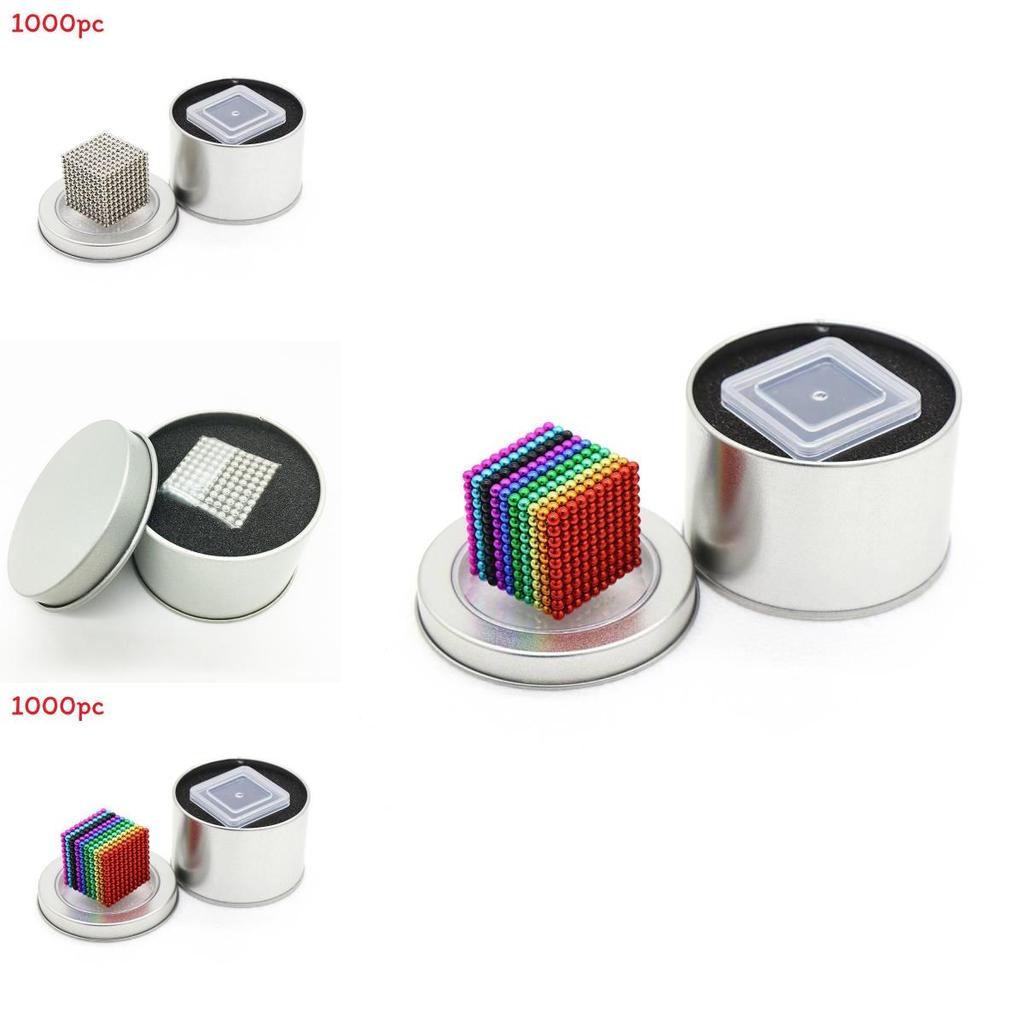 Магнитные шарики 3D-пазл магнитный магический куб для снятия стресса и творческой DIY игры