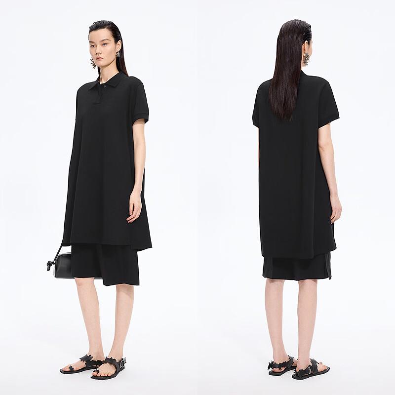 JNBY Summer Polo Collar Dress