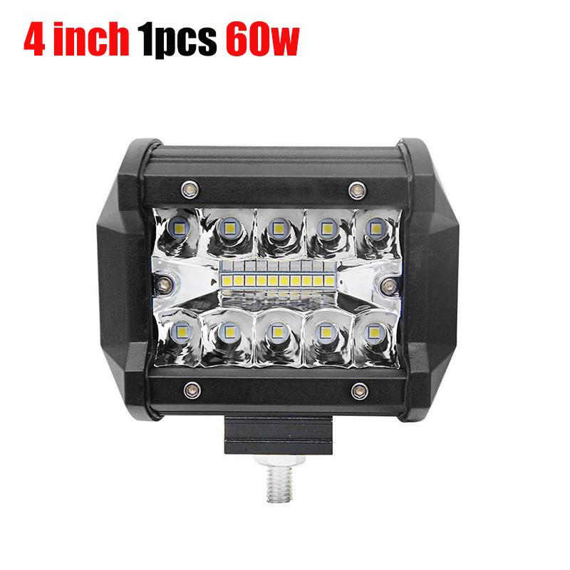7 Inch 120W Combo Led Light Bars Spot Flood Beam 4x4 Spot 12V 24V 4WD Barra LED Headlight For Auto Boats SUV ATV ILight.