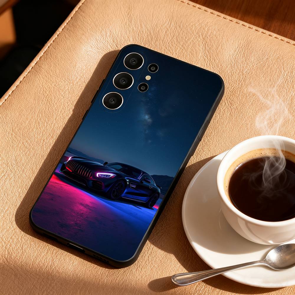 Крутой Доминирующий M-Mercedes-ES Чехол для Телефона Для Samsung S26,S25,S24,S21,S22,S23,S30,Ultra,S20,FE,Lite,10,9,Черный Чехол