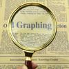 New 80mm Handheld 10X Magnifier Magnifying Glass Loupe Reading Jewelry