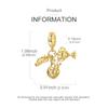 copper Football Shirt Jersey Pendant Sports Charm Compatible With Authentic Charm Bracelets Women Do It Yourself Jewellery Gift