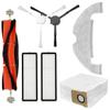 Accessories For Xiaomi Mi Robot Vacuum Mop 2 Ultra STYTJ05ZHM Vacuum Cleaner Spare Parts Replacement Kit,Main Brush,Dust Bags,HEPA Filters,Mop Rags
