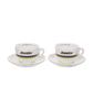 Santini UCI World Champion Cappuccino Cup & Saucer Set of 2