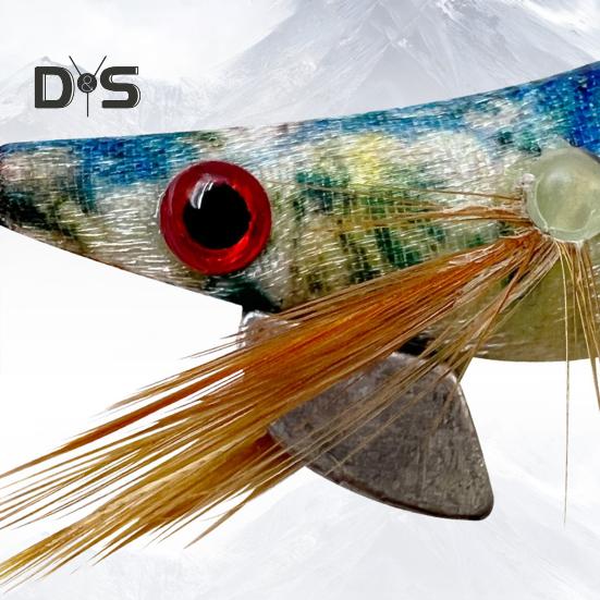 7 см/4,6 г светящаяся приманка в виде креветки с грузилом в виде крючка-кальмара, реалистичная бионическая искусственная приманка для ловли соленой воды, пресноводного окуня, судака, форели, аксессуары для рыбалки