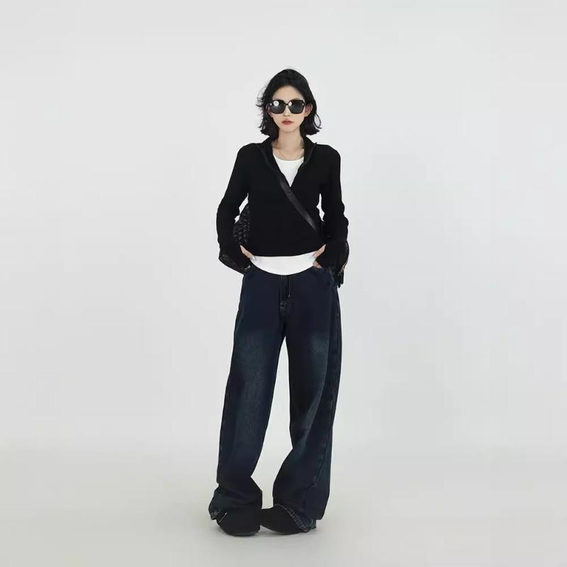 Женская весенняя новая рубашка с длинным рукавом, имитация двух предметов, дизайн на молнии, контрастная цветовая вставка, топ, нижняя рубашка