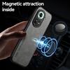 For OPPO Reno 11F 5G 6.7" Case Luxury Magnetic Leather Car Holder Phone Case For OPPO Reno11 F 11F 5g Shockproof Soft Back Cover