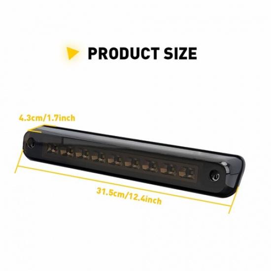 LED Third 3Rd Brake Cargo Light For 1988-98 Chevy Silverado GMC C1500 K1500 EOA