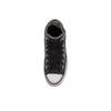 Converse Кеды Chuck Taylor All Star из винтажной кожи с высоким верхом Унисекс Кеды Черный 158575C