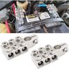 12-контактный клеммный соединитель аккумулятора 6x20AWG Свинцово-кислотный Автозвук Модифицированная клеммная головка аккумулятора для автомобилей, лодок, автодомов, кемперов, грузовиков