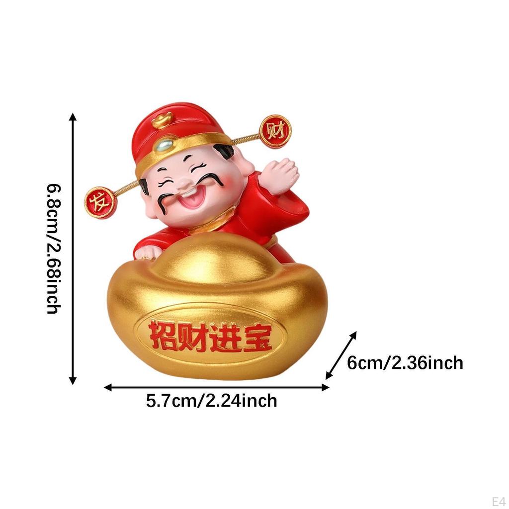 God Statue, , Collector's Item, Ideal Gift, Feng Shui Figurine, Desk Decoration for Parties,