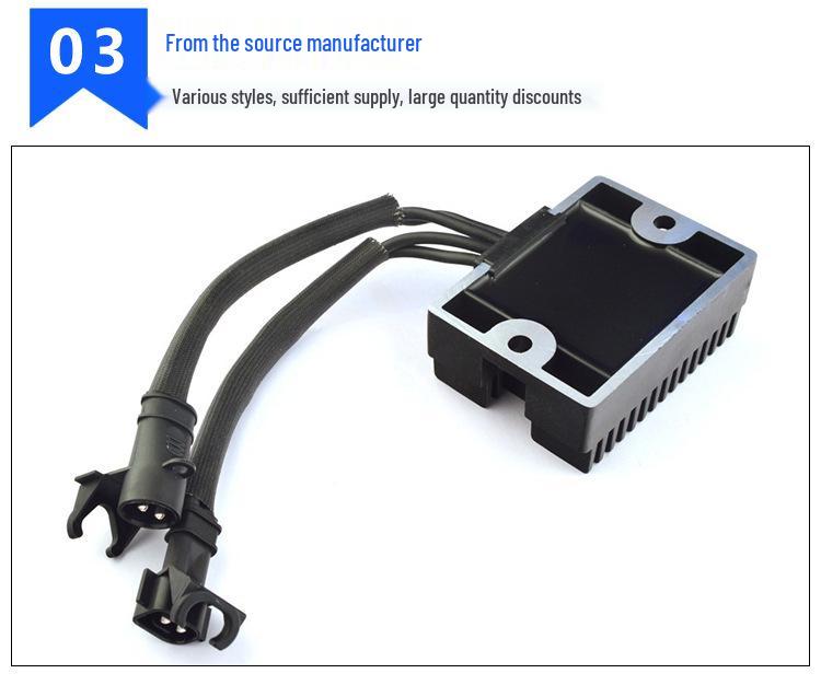 Rectifier for Harley Models 74546-07A, 74711-08, H4607, 74711-C, XL 883