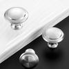 20Pcs/Pack Door Knobs With Screws Cupboard DIY Cabinet Handles Hardware Kitchen Drawer Stainless Steel