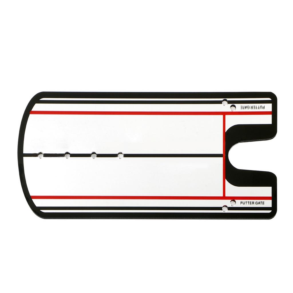 Golf Putting Alignment Mirror Golf Practice Putting Trainer Training Aids Eye Line Practice Your Putting Alignment Tool
