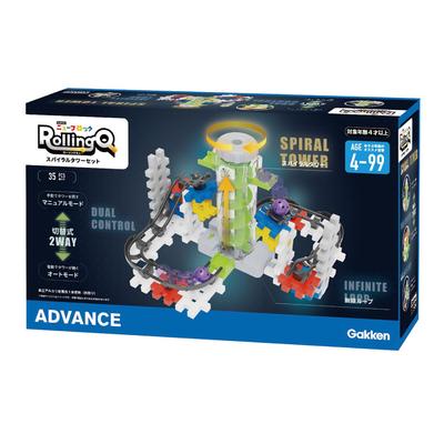 Gakken New Block Rolling Cue Spiral Tower Set 4 года и 83747 (Целевой возраст старше)