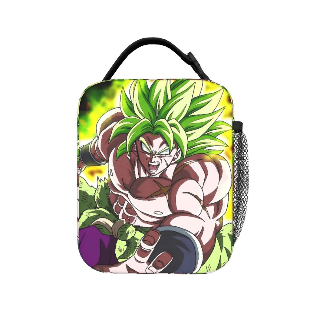 Термосумка для обеда Son Goku DBZ Легкий контейнер для обеда Vegeta DBZ Сумка-холодильник Ланч-бокс Сумка-тоут Колледж Путешествие Девочки Мальчики