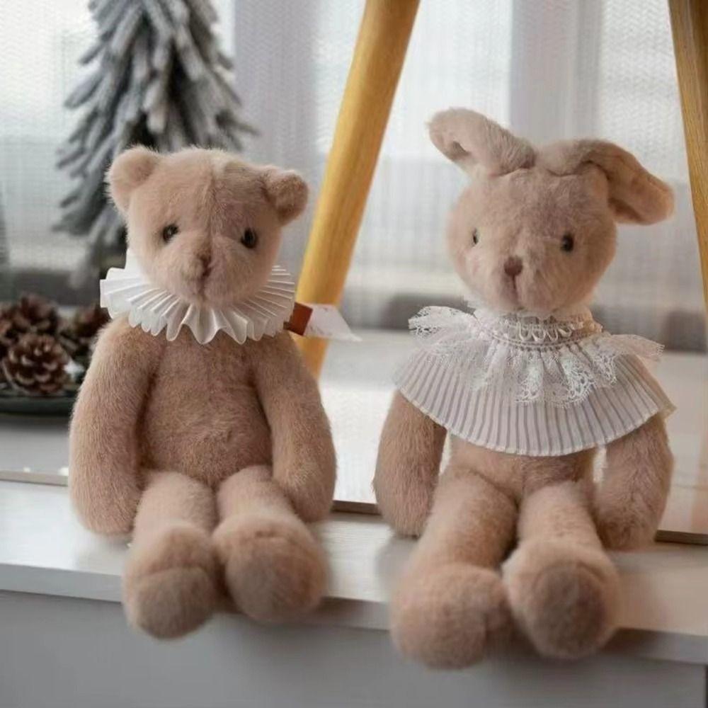Декор для дома Плюшевая игрушка-кролик Мягкая игрушка Плюшевый кролик Плюшевый мишка Кукла Спутник для сна