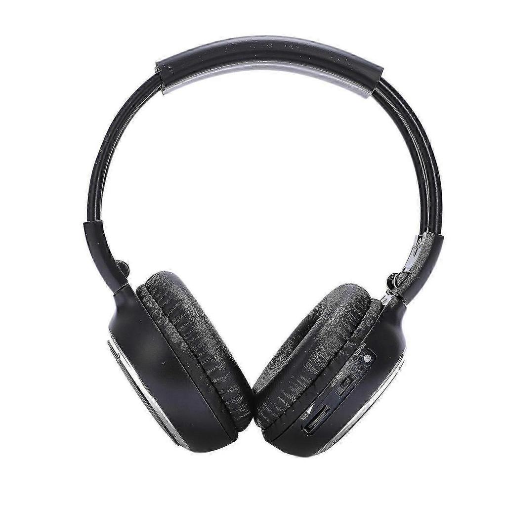 2 x Double Infrared Stereo Wireless Headphone Headset IR Car DVD Player Headrest