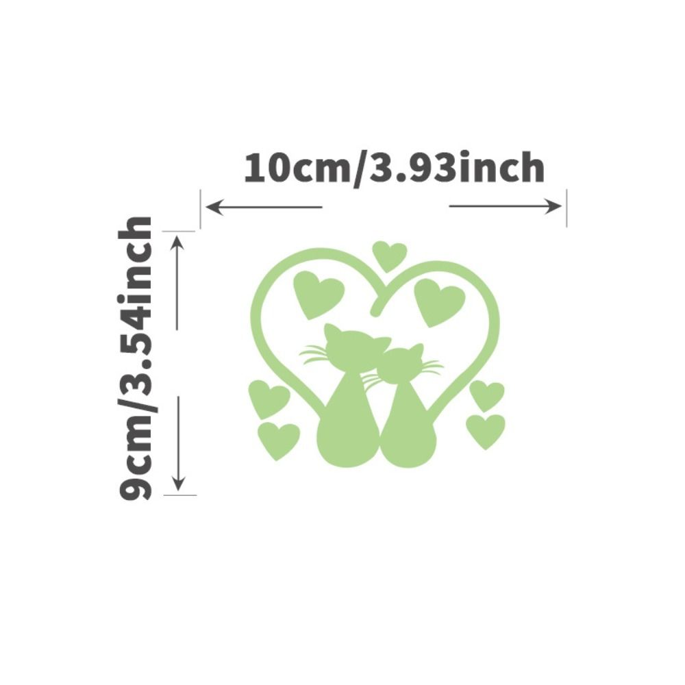 Светящаяся наклейка на переключатель, мультяшная наклейка для домашнего декора, наклейка на стену, украшение для детской комнаты
