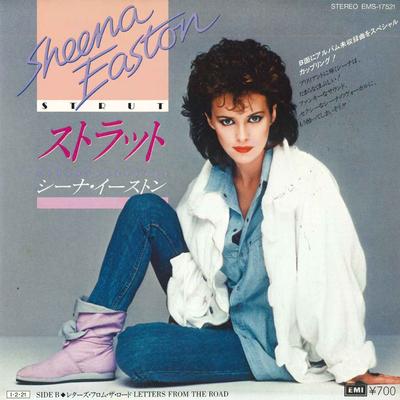 7-дюймовая пластинка SHEENA EASTON - Strut / Letters From The Road EMS17521 EMI AMERICA 1985 Япония Поп Б/у