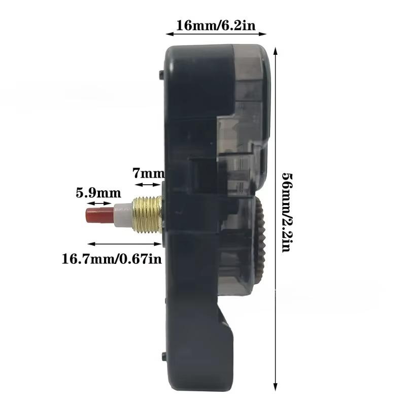12888 Sun Brand Movement DIY Wall Clock Mechanism Спальня Бесшумные Часы с высоким крутящим моментом Кварцевый механизм Современные часы Аксессуары