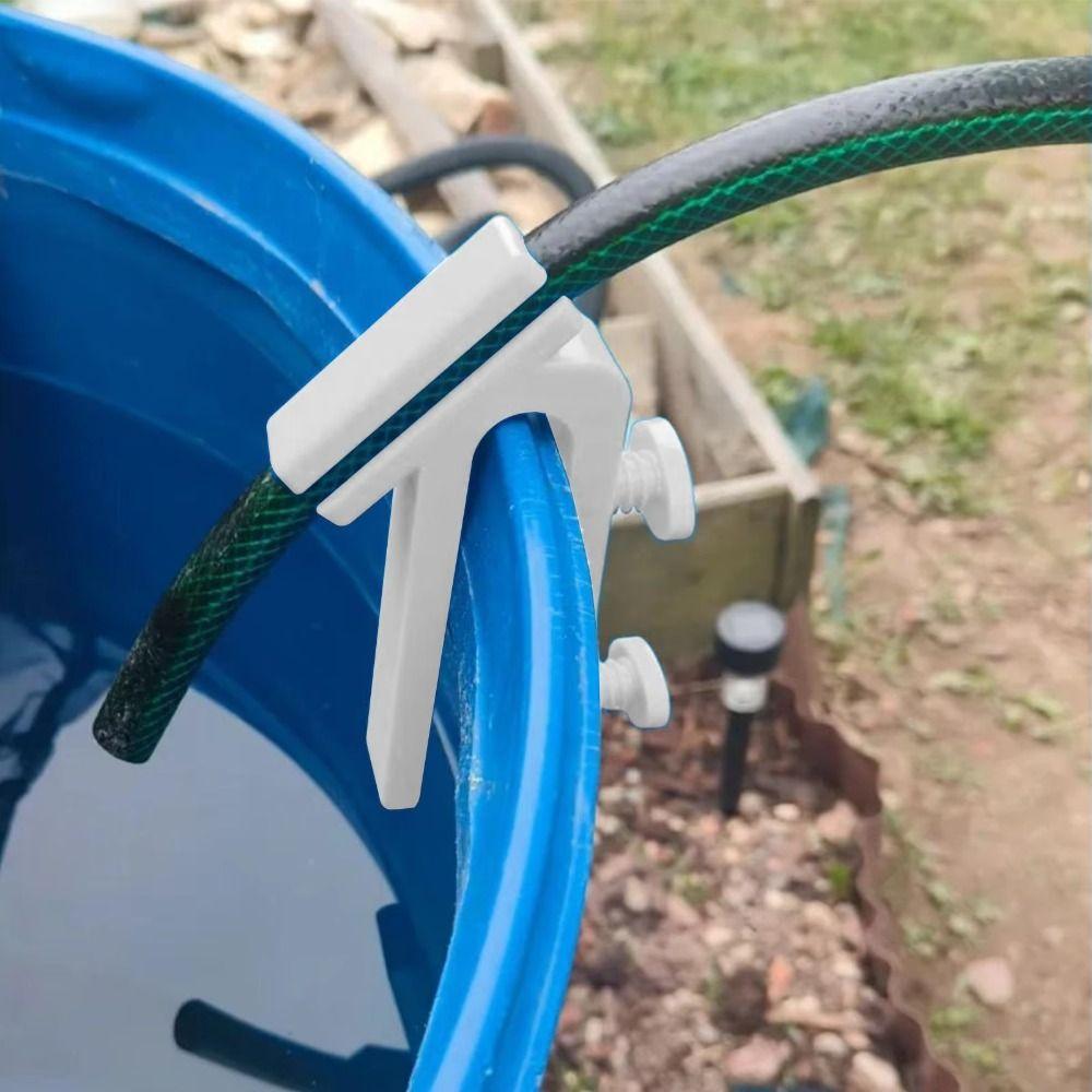 Предотвращает скольжение Держатель шланга для аквариума Регулируемый держатель шланга Для бочек с водой Инструмент