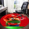1pc Mario Office Round Area Rug, Under Office Chairs Bedroom Living Room Home Decor, Room Decoa1016214