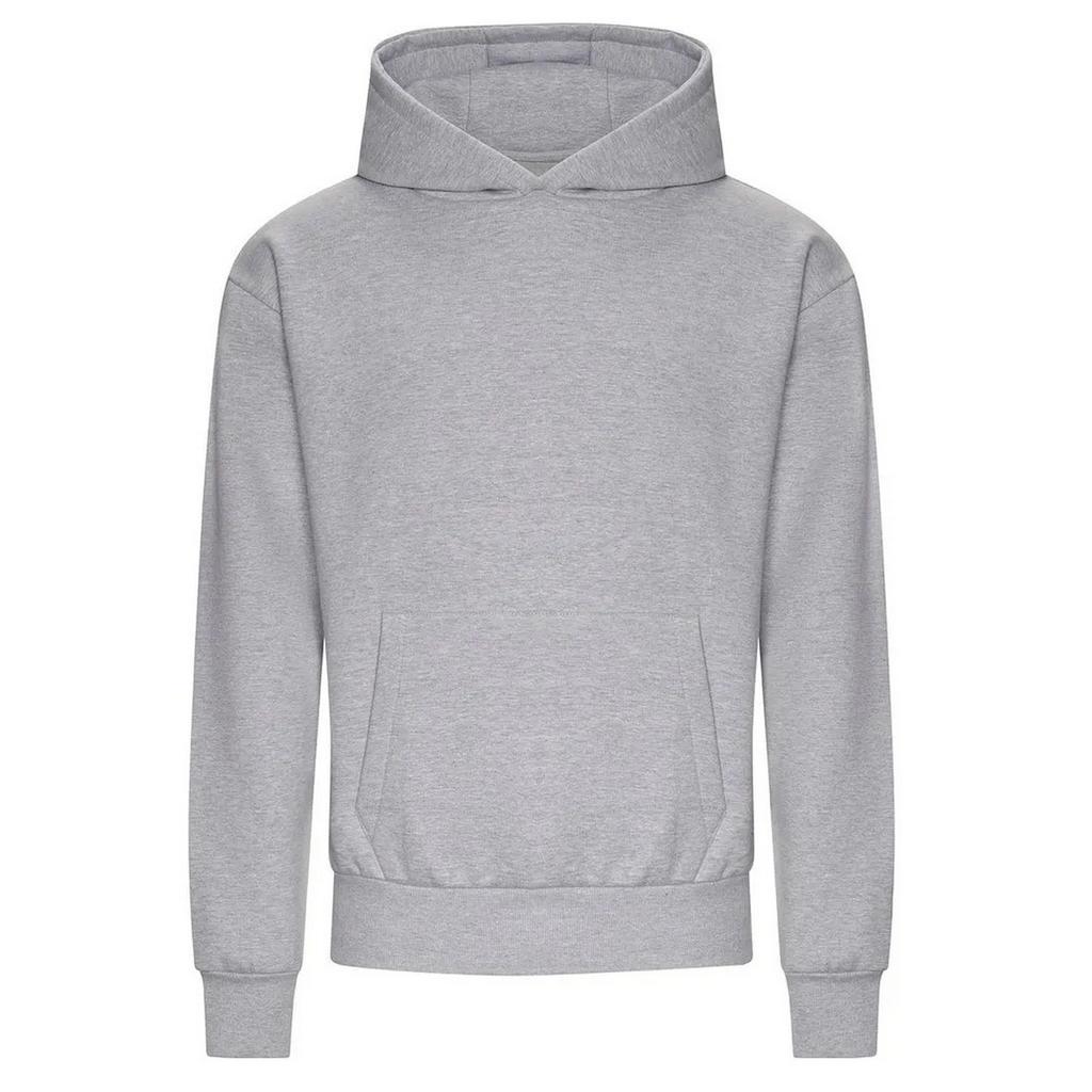 Унисекс Толстовка с капюшоном Awdis Signature Heather, тяжелый вес, для взрослых