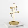 Nordic Light Luxury Metal Jewelry Display Stand Ornaments Model Room Bedroom Dressing Table Cloakroom Soft Decoration Furnishings
